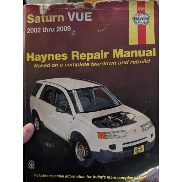 🏖️Haynes 2002-2009 Saturn Vue Repair Manual - Picture 1 of 2